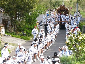 【本祭】地車曳行